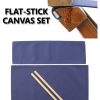 Flat-Stick Director's Chair Seat and Back Set- Natural