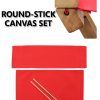 Round-Stick Director's Chair Cover Set